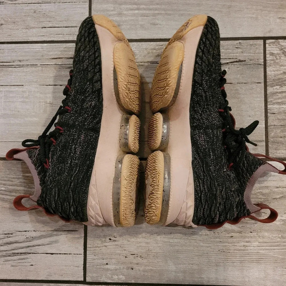 NIKE LeBron James 15 XV Pride of Ohio GOAT athletic basketball sneakers M 6.5 - Picture 5 of 14